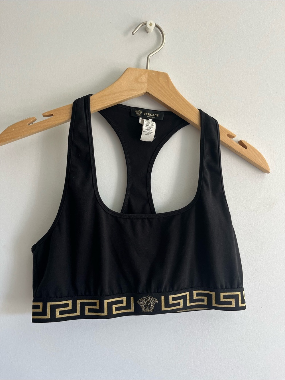 Versace Greca Medusa Logo Sports Bra | IT 4 - Picture 2 of 3
